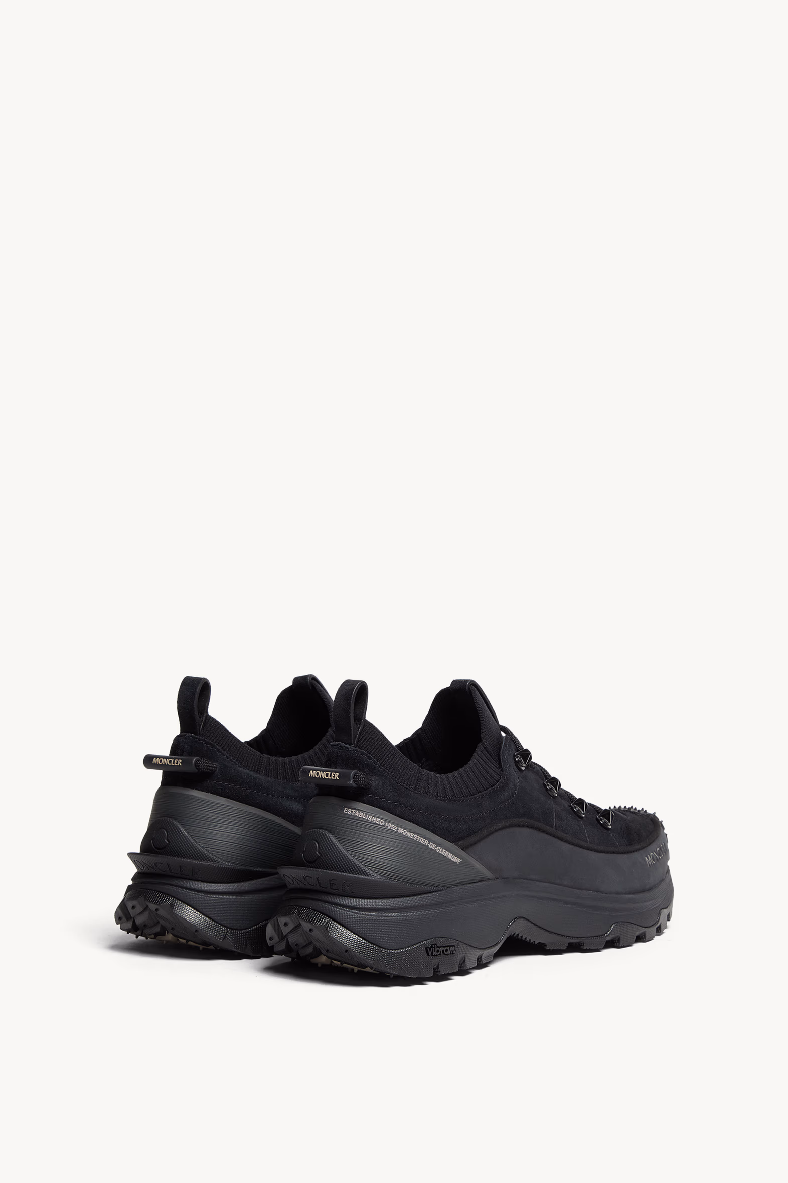 Trailgrip Lite3 Nubuck & Suede Sneakers Women Black Moncler 5